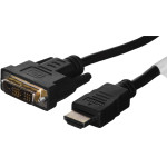 Lanberg Video Cable Adapter 1.8 m Hdmi Type A (Standard) DVI-D Black - (CA-HDDV-10CC-0018-BK)