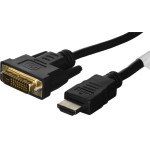 Lanberg Video Cable Adapter 1.8 m Hdmi Type A (Standard) DVI-D Black - (CA-HDDV-20CU-0018-BK)
