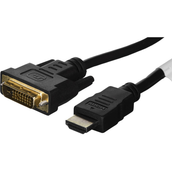 Lanberg Video Cable Adapter 1.8 m Hdmi Type A (Standard) DVI-D Black - (CA-HDDV-20CU-0018-BK)