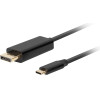 Lanberg Video Cable Adapter 3 m Usb Type-C Displayport Black - (CA-CMDP-10CU-0030-BK)