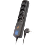Lestar 1966000422 Power Extension 5 m 230 Ac outlet(s) Indoor Black - (Lv 530W 5,0m)