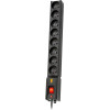 Lestar 1966004062 Power Extension 5 m 230 Ac outlet(s) Indoor Black - (Lx 810 5m czarna)