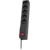 Lestar 1966006332 Power Extension 1.5 m 230 Ac outlet(s) Indoor Black - (Zx 510 G-A K:Cz 1,5M)