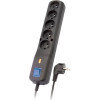 Lestar Power Strip LV-530W 5W Black 3M - (Lv 530W 3,0m)