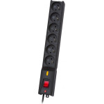 Lestar Power Extension 5 m 230 Ac outlet(s) Indoor Black - (Lx 610 G-A K.:Cz 3.0M)