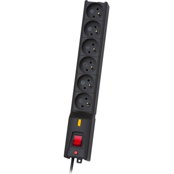 Lestar Power Extension 5 m 230 Ac outlet(s) Indoor Black - (Lx 610 G-A K.:Cz 3.0M)