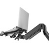 Maclean Laptop Holder Adjustable Compatible Monitrs Arms - (MC-836)