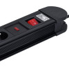 Maclean Power Extension 1.5 m 8 Ac outlet(s) Indoor Black - (MCE11)