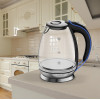 MAESTRO Electric Kettle With lighting, Glass 1.7 L - (MR-054)