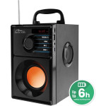 Media Tech Media-Tech Boombox Bt 15 W Stereo Portable Speaker Black - (MT3145 V2)