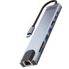 Media Tech MEDIA-Tech Usb Hub 8 In 1 Giga Lan Hub - (MT5046)