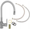 Pyramis Pyramid Flessi Kitchen Mixer Grey - (090 938 001)