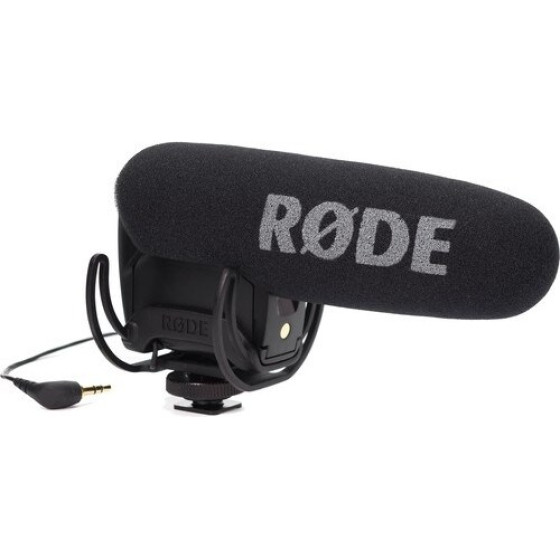 RODE RODE Videomic Pro R Microphone Black Digital Camera Microphone - (Videomic Pro RY)