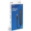 SAVIO Hub USB-A - 3 x USB-A 2.0, 1 x USB-A 3.1 Gen 1, 4 In 1, 5 Gbps - (AK-70)