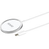 SAVIO Magnetic Wireless Charger 15 W, 1 m, - (LA-11)