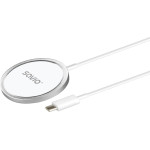 SAVIO Magnetic Wireless Charger 15 W, 1 m, - (LA-11)