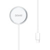 SAVIO Magnetic Wireless Charger 15 W, 1 m, - (LA-11)