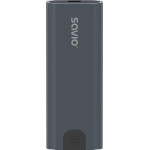 SAVIO M.2 Ssd Nvme External Drive enclosure, USB-C 3.1, Grey - (AK-67)
