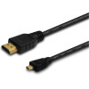 SAVIO Hdmi Cable 1 m Hdmi Type A (Standard) Hdmi Type D (Micro) Black - (cl-39)
