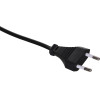 SAVIO Power Cable Black 1.8 m Iec Type E (3.4 mm, 3.1 mm) Iec C7 - (CL-100)