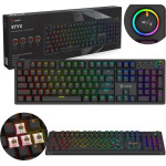 SAVIO Styx Mechanical Keyboard Outemu Brown, Hot Swap, Rgb - (Styx BROWN)