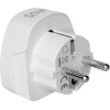 SAVIO Travel Adapter, Us Socket - Eu Plug - (AP-01)
