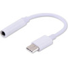 SAVIO Usb Type 3.1 C (M) - Jack 3.5mm (F) Audio Adapter White - (AK-35)
