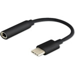 SAVIO Usb Type 3.1 C (M) - Jack 3.5mm (F) Audio Adapter Black - (AK-35/B)