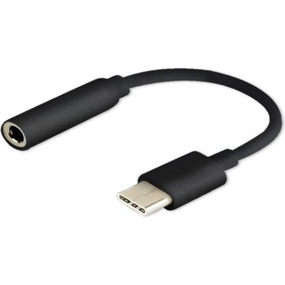 SAVIO Usb Type 3.1 C (M) - Jack 3.5mm (F) Audio Adapter Black - (AK-35/B)