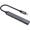 SAVIO USB-C Hub - 3 x USB-A 2.0, 1 x USB-A 3.0, 4-in-1, 5 Gbps - (AK-71)