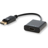 SAVIO Video Cable Adapter 0.2 m Displayport Hdmi Type A (Standard) Black - (cl-55)