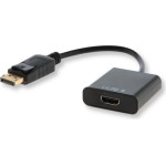 SAVIO Video Cable Adapter 0.2 m Displayport Hdmi Type A (Standard) Black - (cl-55)