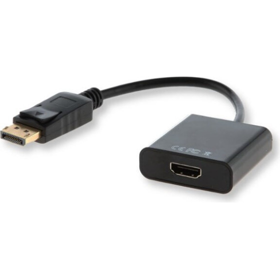 SAVIO Video Cable Adapter 0.2 m Displayport Hdmi Type A (Standard) Black - (cl-55)