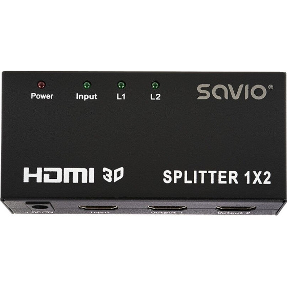 SAVIO Video Splitter Hdmi 2x Hdmi - (cl-42)
