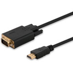 SAVIO Video Cable Adapter 1.8 m Hdmi Type A (Standard) Vga (D-Sub) Black - (CL-103)