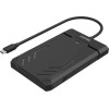 UNITEK - Diskguard Raiden 2.5'' USB-C To Sata Iii 2.5'' HDD/Ssd Hard Disk Enclosure - (Y-3036A)