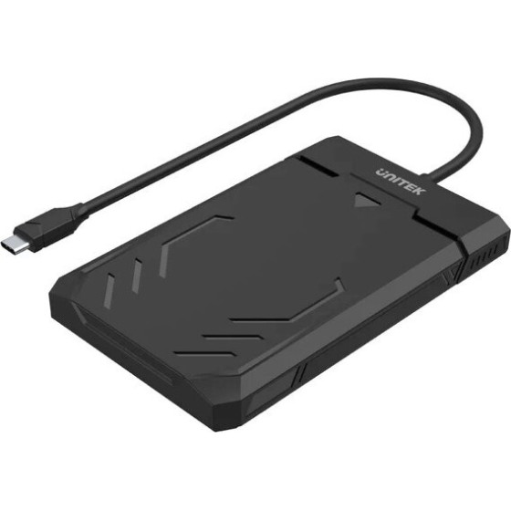 UNITEK - Diskguard Raiden 2.5'' USB-C To Sata Iii 2.5'' HDD/Ssd Hard Disk Enclosure - (Y-3036A)