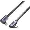 UNITEK - Usb C 90�/90� Pd 100W M/M 1M - (C14147ABK01-1M)