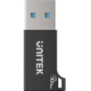 UNITEK Adapter USB-A - USB-C 10GBps M/F - (A1049ABK01)
