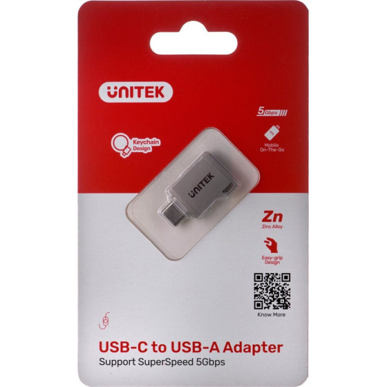 UNITEK Adapter USB-C-USB-A 3.1 GEN1, M/F, - (A1025GNI)