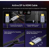 UNITEK Cable Displayport 1.4 To Hdmi 2.1, 8K, 1.8M - (V1610A01)