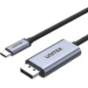 UNITEK Cable Gender Changer USB-C Displayport Black, Grey - (V1409A)
