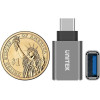 UNITEK Cable interface/Gender Adapter Usb Type-C Usb Type-A Metallic - (Y-A025CGY)