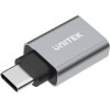 UNITEK Cable interface/Gender Adapter Usb Type-C Usb Type-A Metallic - (Y-A025CGY)