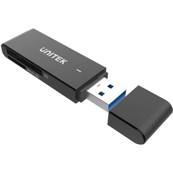 UNITEK Card Reader Usb 3.2 Gen 1 (3.1 Gen 1) Type-A Black - (Y-9327A)