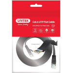 UNITEK Cat 6 Utp RJ45 (8P8C) Flat Ethernet Cable - (C1812GBK)