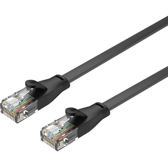UNITEK Cat 6 Utp RJ45 (8P8C) Flat Ethernet Cable - (C1811GBK)