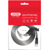 UNITEK Cat 6 Utp RJ45 (8P8C) Flat Ethernet Cable - (C1811GBK)