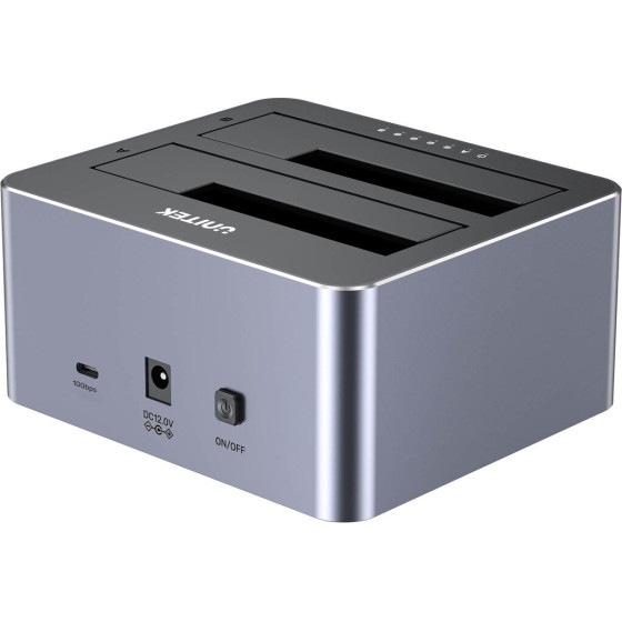 UNITEK Cloning Station 2X Sata 2.5'' 3.5'' Usbc 10GB - (Y-3027GY01-EU)