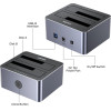 UNITEK Cloning Station 2X Sata 2,5''/3,5'' Usb 5GB - (Y-3026GY01-EU)